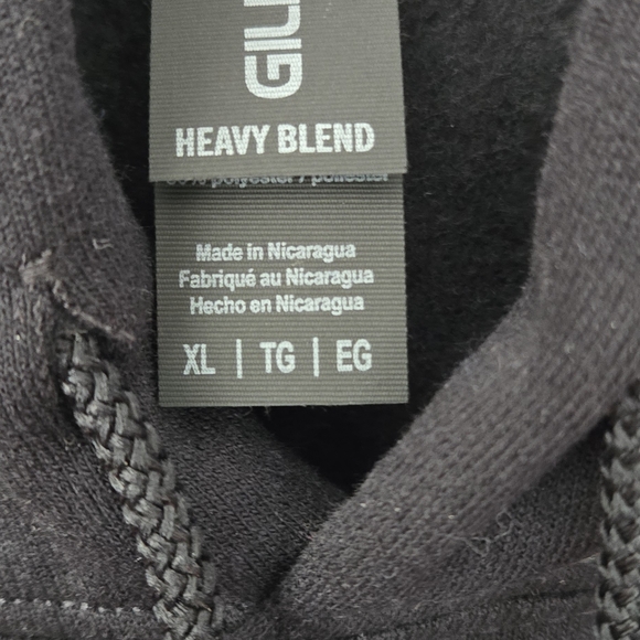 Gildan Black Hoodie with Rainbow Equality Bookstack Graphic - Picture 4 of 4